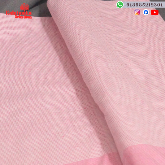 Classic Indian Pure Cotton Towels – Light Pink and Pink with Tassels (30x60)