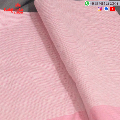 Classic Indian Pure Cotton Towels – Light Pink and Pink with Tassels (30x60)